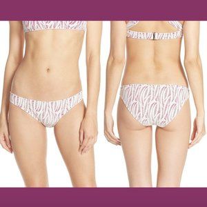 NEW‎ PRISM Punta Bikini Bottoms in Ivory/Fuchia
